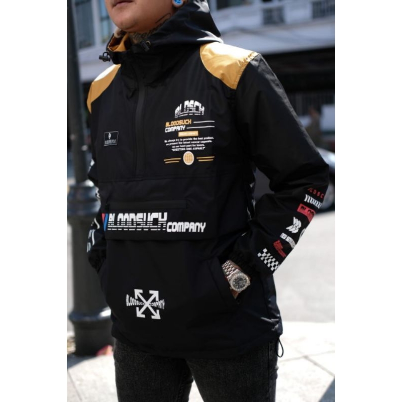 Jaket Cougle Waterfroop Bloodsuck Undercover Kantong Doraemon Premium Distro