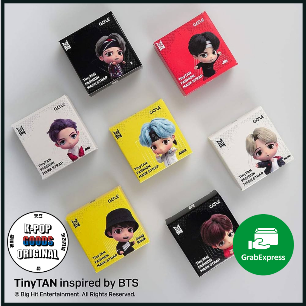 [READY STOCK] OFFICIAL TinyTAN BTS Mask Neck Strap