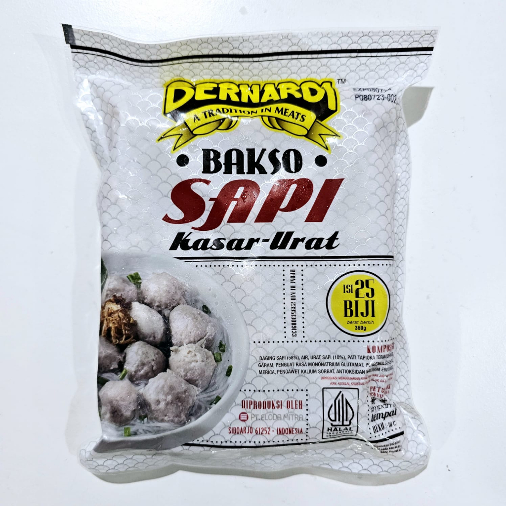 

[ENAK] BERNARDI bakso sapi urat 25s 360gr