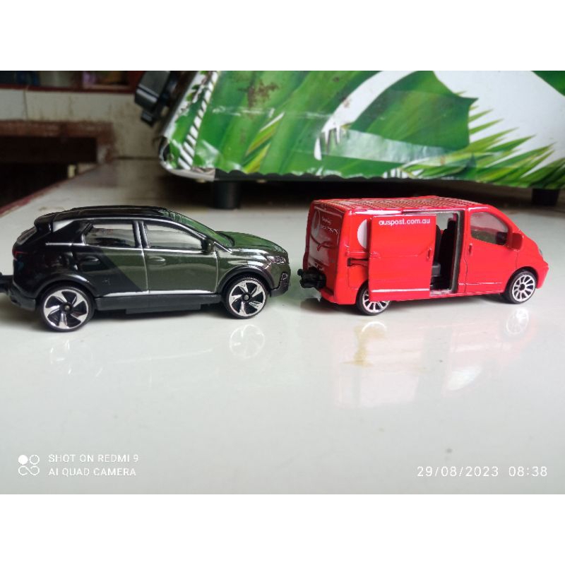 majorette pigeot 3008 gt, renault trapic