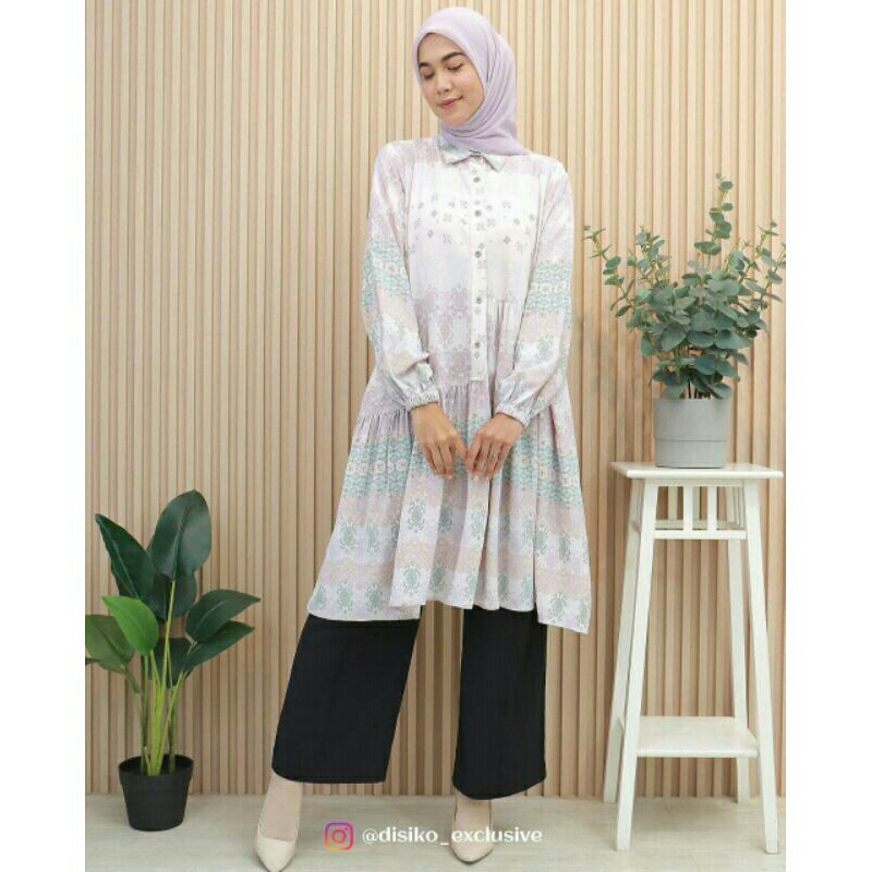 Long Tunik Disiko Exclusive , Long Tunik Katun Lionel Richie , Long Tunik Busui Wanita.