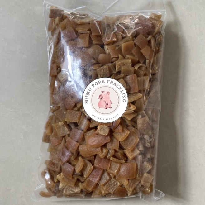 

kerupuk kulit babi mentah - chicaron 1 kg