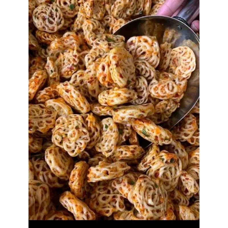 

Nafariz724 Seblak Kerupuk Mawar Putih Seblak Kerupuk Pedo Pedas Daun Jeruk Isi 1Kg Seblak Kerupuk