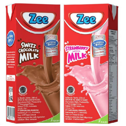 

[MT] Zee Uht 200ml/zee swiss chocolate milk/zee strawberry milk