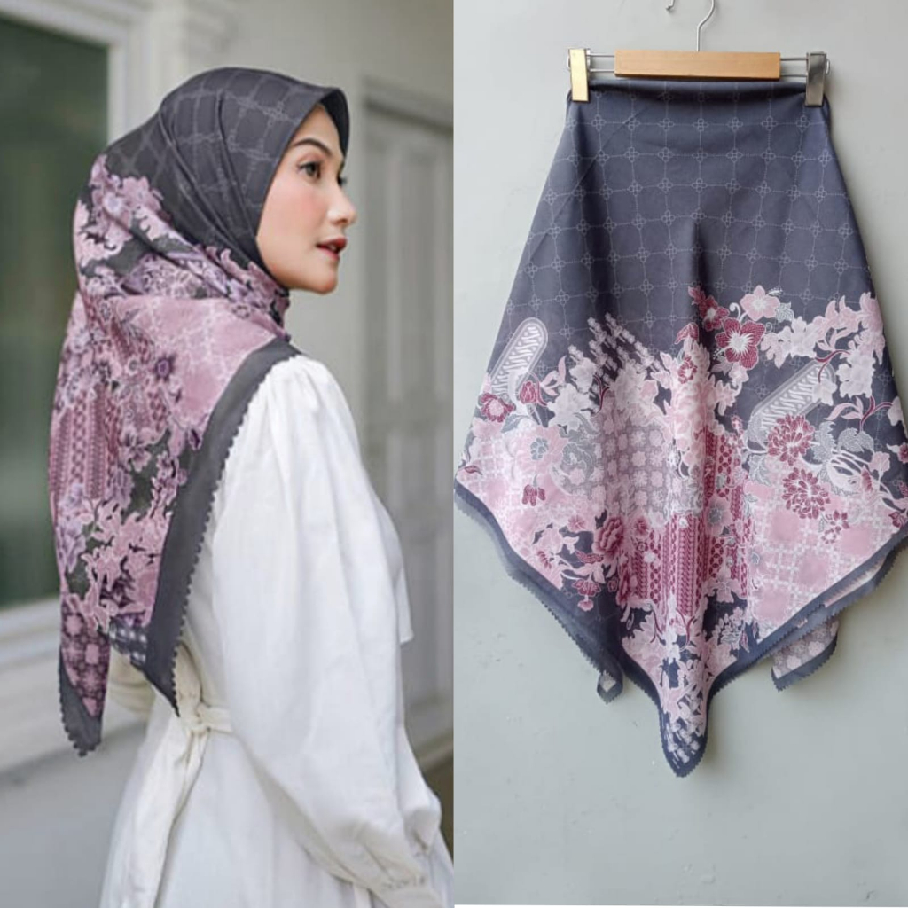 PROMO Jilbab Hijab Kerudung Syari Mama_In_Fashion bukan ZM Zaskia Meca Kayu Aro Dusty Pink Scarf / K