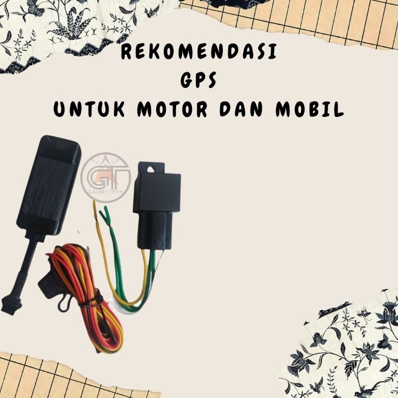 GPS TRACKER COCOK UNTUK MOTOR DAN MOBIL