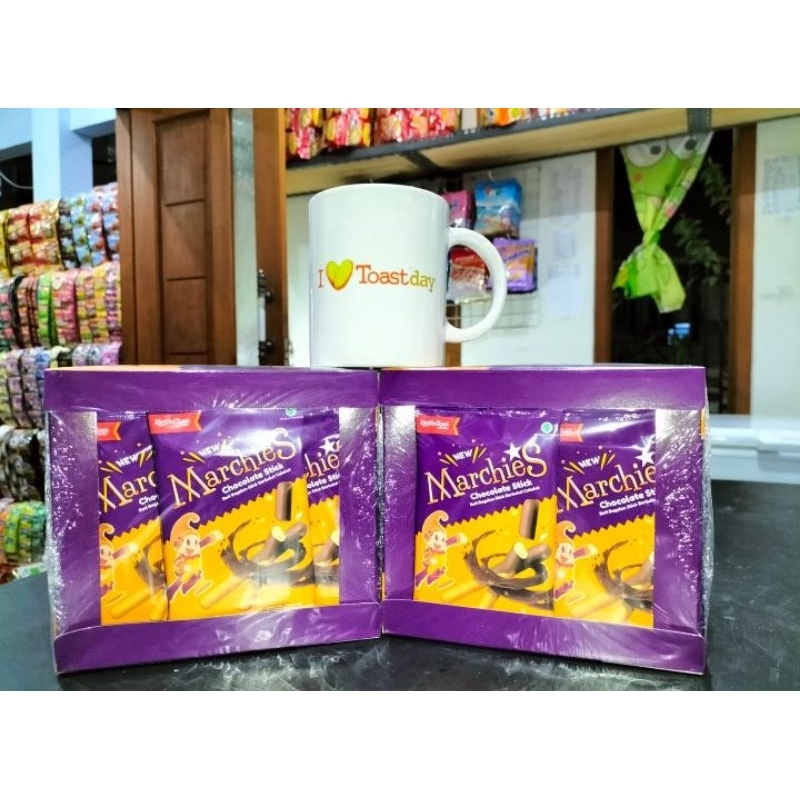 

Marchies Stick Choco Netto 25gr isi 12pcs + 1pcs bonus