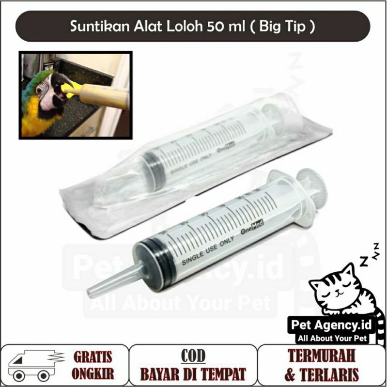 Suntikan / Alat Spet Lolohan 50 ml