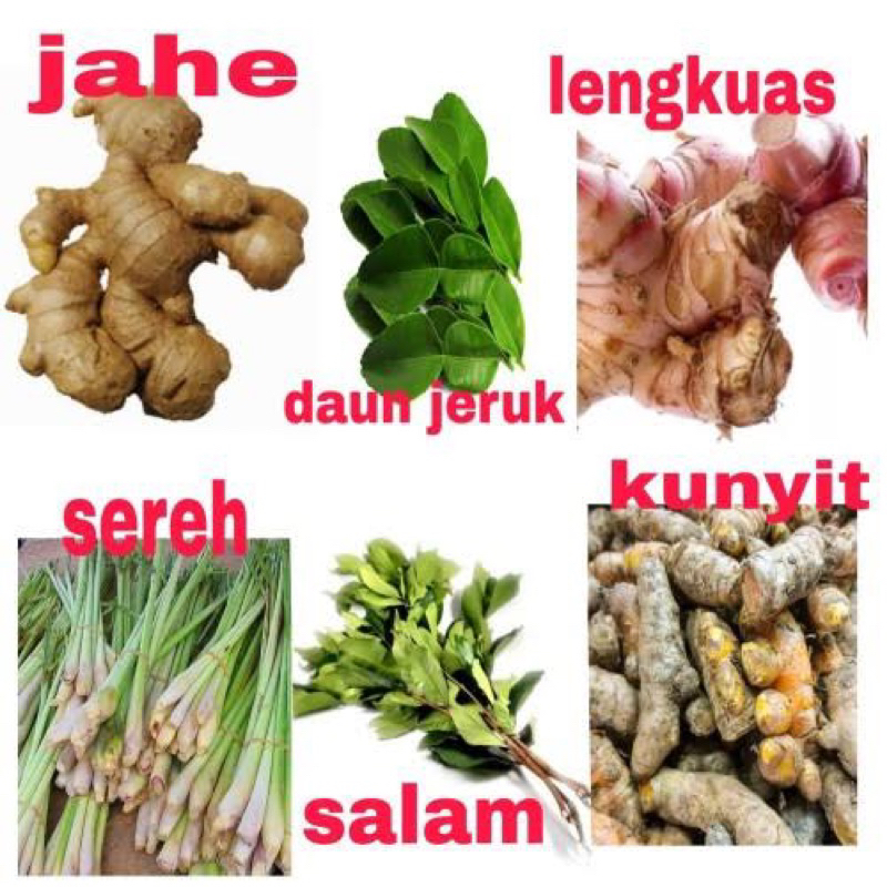 

Bumbu Dapur Lengkap 1 kg