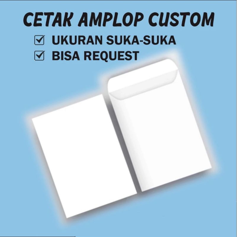 

CETAK AMPLOP ART PAPER UKURAN CUSTOM
