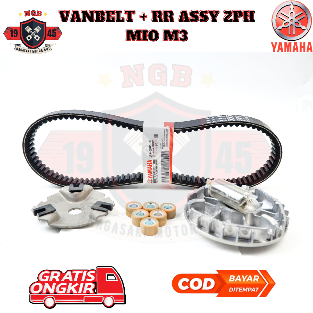 vanbelt mio m3 125 - vbelt mio 2PH - panbel mio z