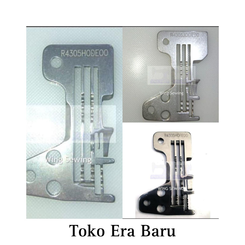 PIRINGAN NEEDLE PLATE PLAT JARUM MESIN JAHIT OBRAS INDUSTRI JUKI BENANG 4
