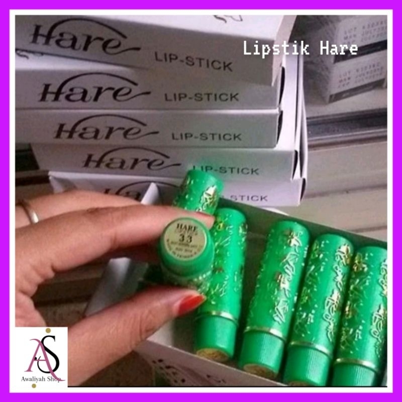 Lipstik Hare / Lisptik Arab (Halal) Made in Taiwan Bukan China