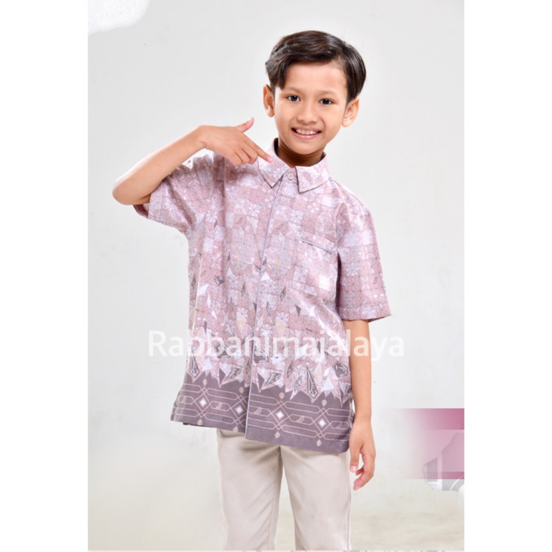 kemko anak baswara - baju koko anak rabbani - Baju koko anak - baju muslim ana laki - laki - koko an