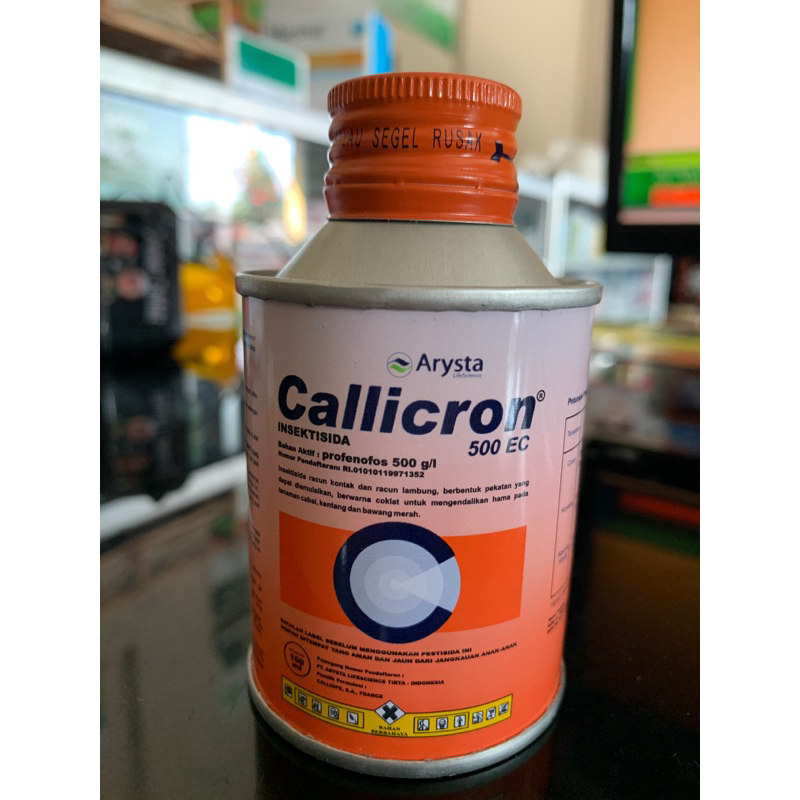 Insektisida CALLICRON 500EC 100ml bahan aktif profenofos 500g/l