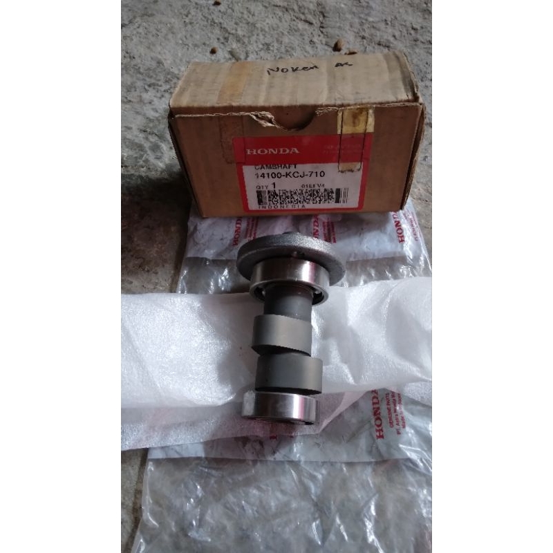 noken as camshaft honda tiger lawas tiger lama tiger revo original baru AHM 14100-KCJ-710