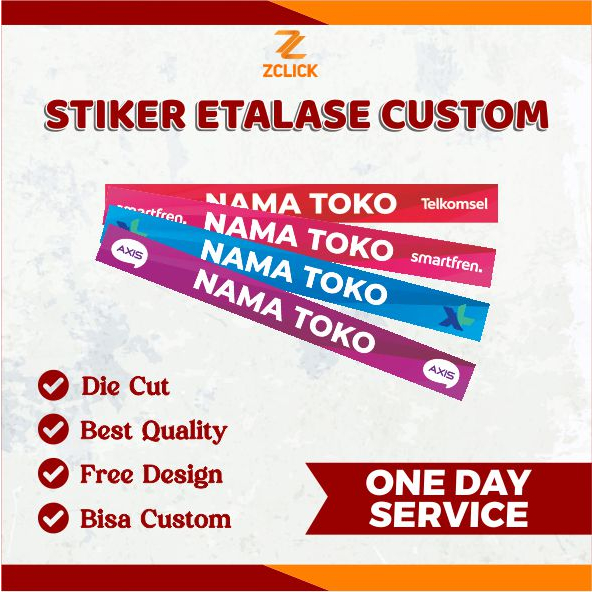 

STIKER ETALASE | STIKER TOKO | STIKER CUSTOM