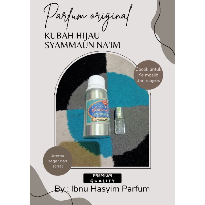 parfum kubah hijau/ bibit parfum original/ parfum saudi