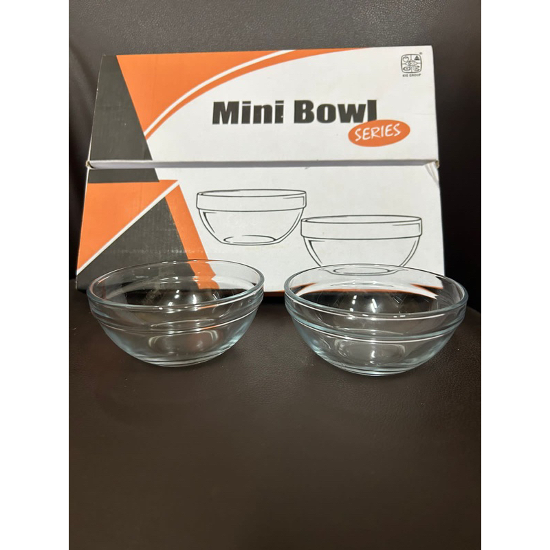 Mangkok saos / Mangkok sambel / mangkok kaca kecil / mangkok cuka / mangkok kaca isi 6pcs