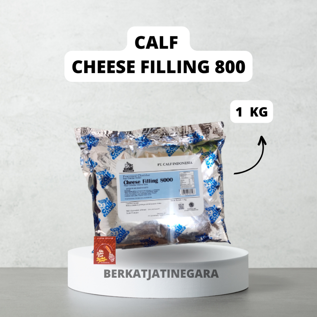 

CALF FILLING CHEESE 8000 KEMASAN 1 KG / FILLING CHEESE / ISIAN ROTI/PCS