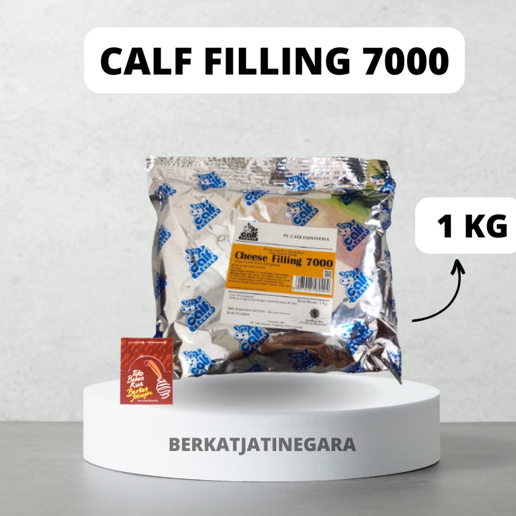 

CALF CHEESE FILLING SAVORY 7000 1 KG / FILLING KEJU UNTUK SAUS / MAKANAN GURIH