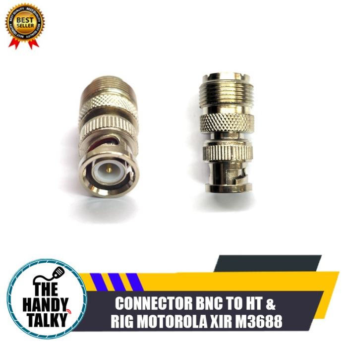 CONNECTOR BNC HT CONECTOR RIG MOTOROLA XIR M3688 KONEKTOR BNC TO HT