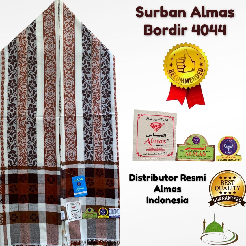 Sorban Premium Kashmiri Bordir Sulam | Shawl Almas 4045 & 4044-Sorban Almas Premium