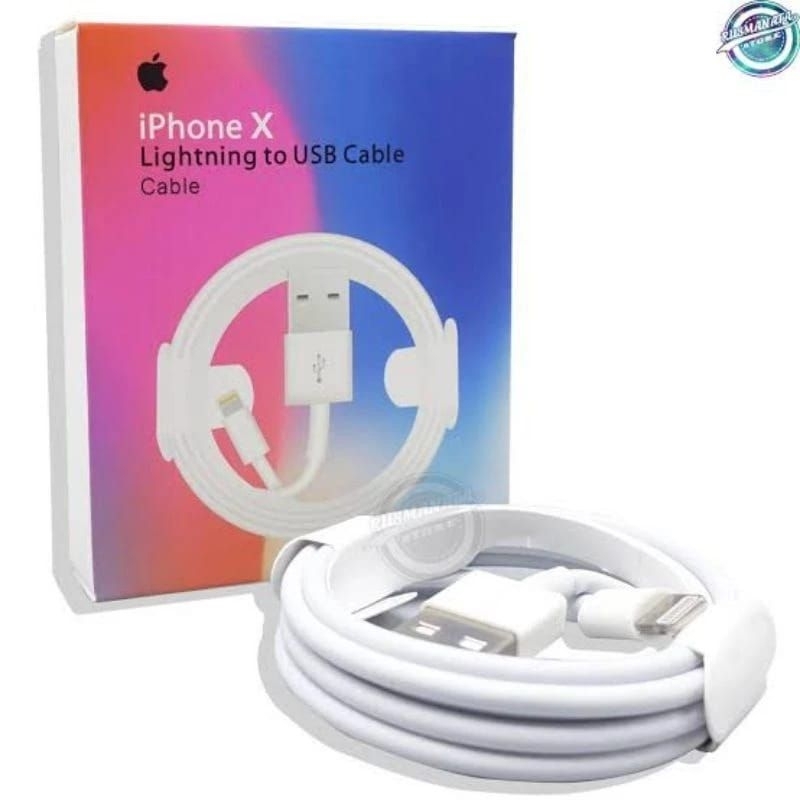 KABEL DATA/KABEL CAS 100%ORI IPHONE COCOK SEMUA HP IPHONE