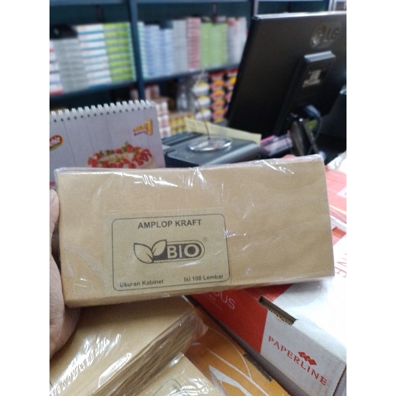 

Amplop Coklat BIO Kabinet ( Pak 100 Lbr ) [ Original ]