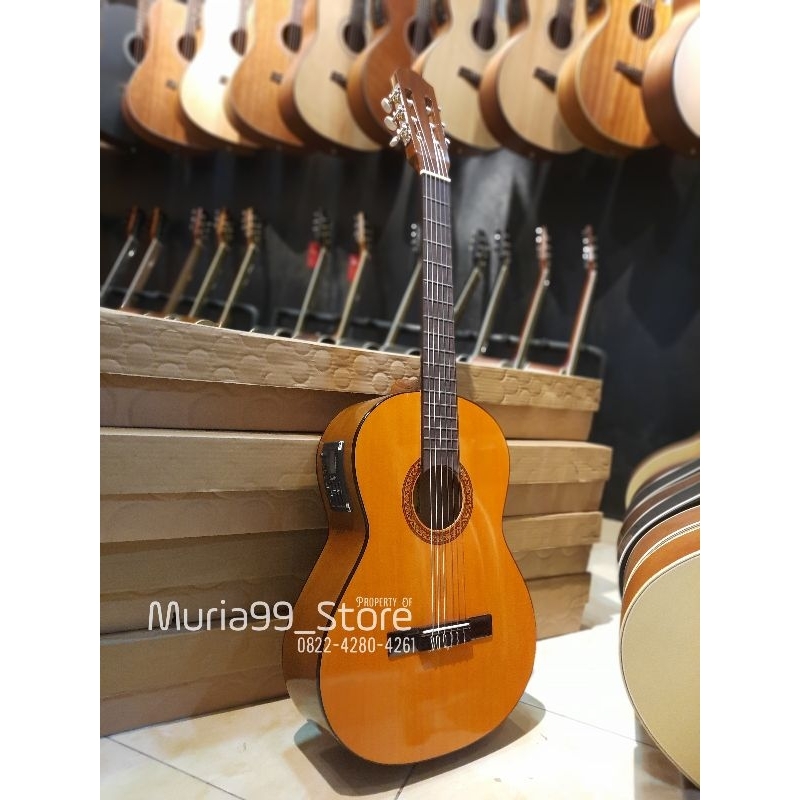 Gitar Klasik Neck Utuh Gitar Nilon Akustik Elektrik Neck Utuh
