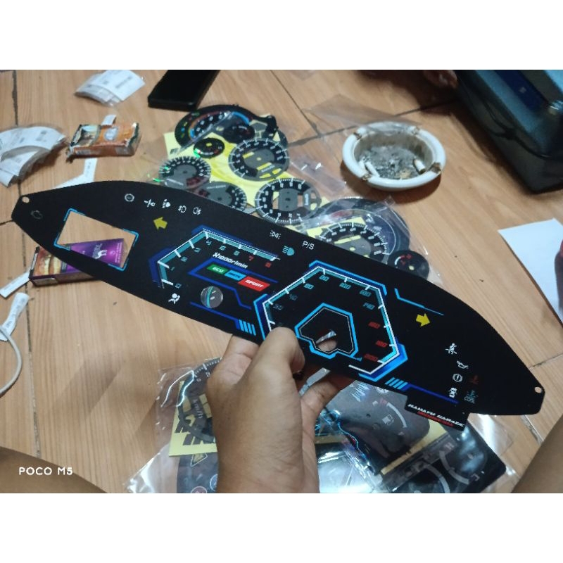Panel speedometer Vios Gen 2 papan spidometer custom vios gen 2