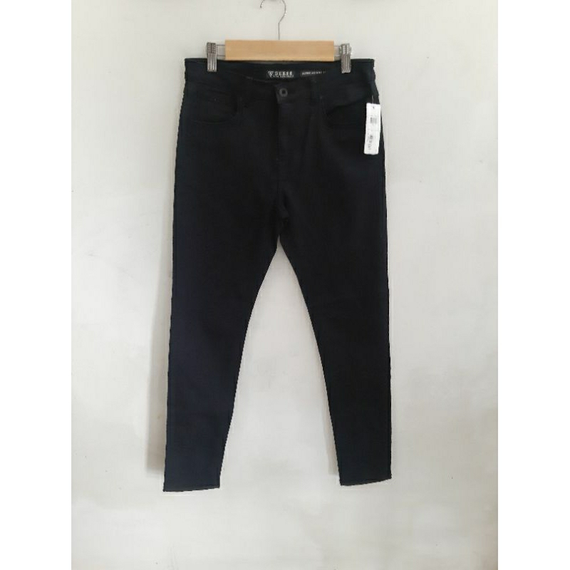 celana jeans guess kids size 14 hitam superr strech original murah
