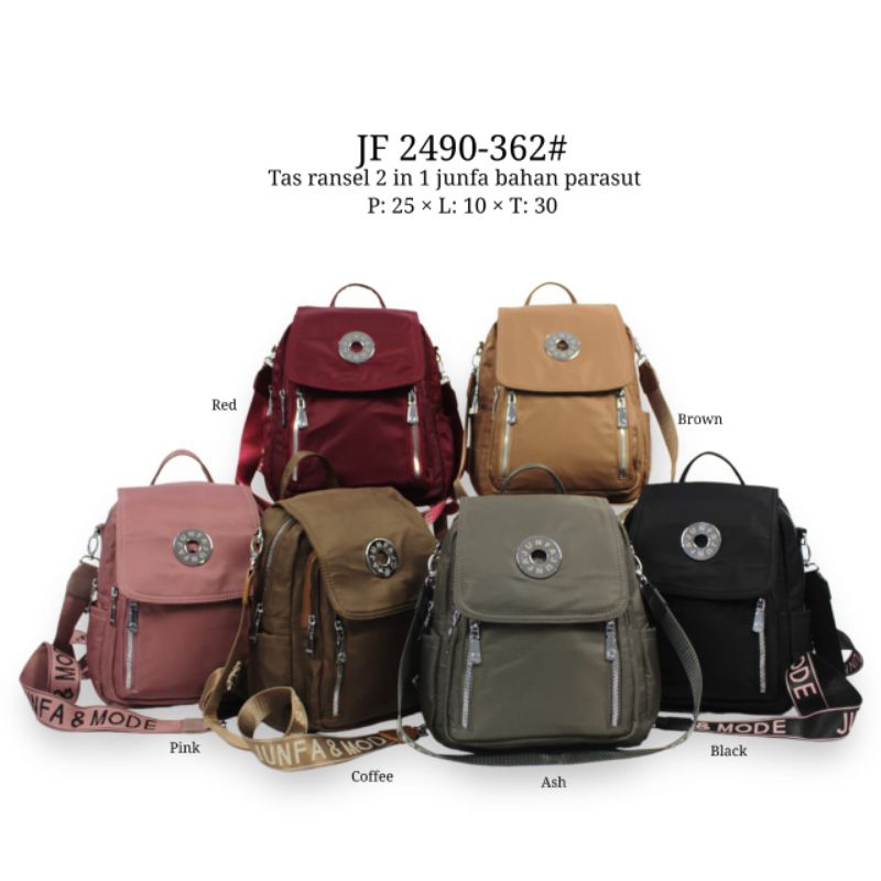 Tas ransel wanita junfa mode 2490