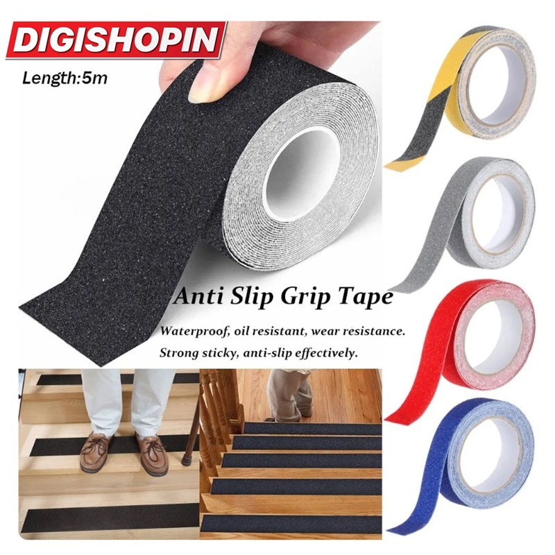 Tape Lakban Anti Slip Strong Traction Safety Grip Lakban