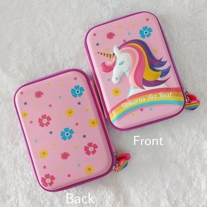 

Tempat Pensil 3D karakter cewek Motif Unicorn Are Real Tempat Pensil Original Import Kualitas Premium