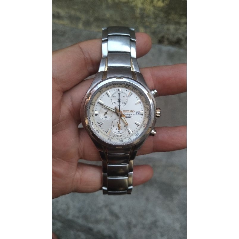 jam tangan seiko 7t62 0KT0 second bekas original