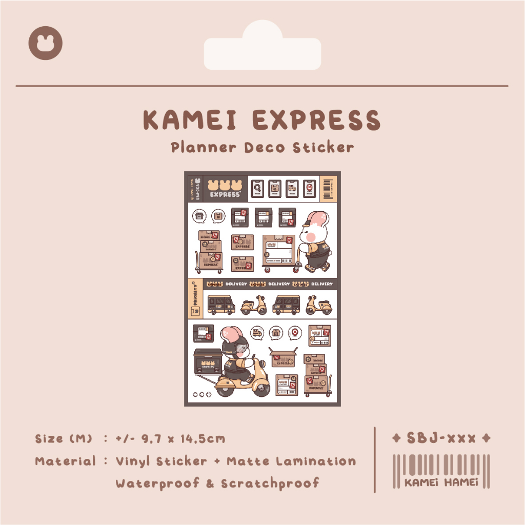 

Kamei Hamei Express Deco Sticker
