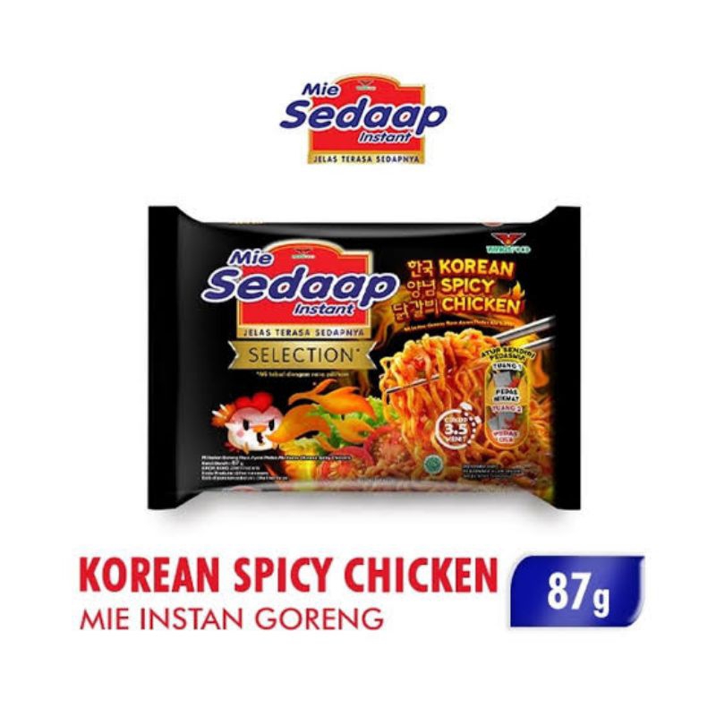 

Mie Sedaap Goreng Korean Spicy Chicken