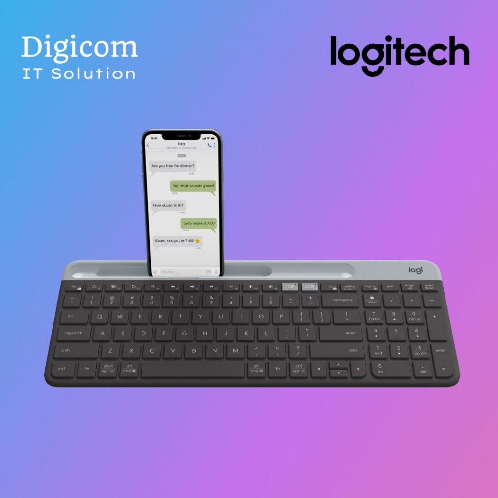 KEYBOARD LOGITECH K580 BLACK