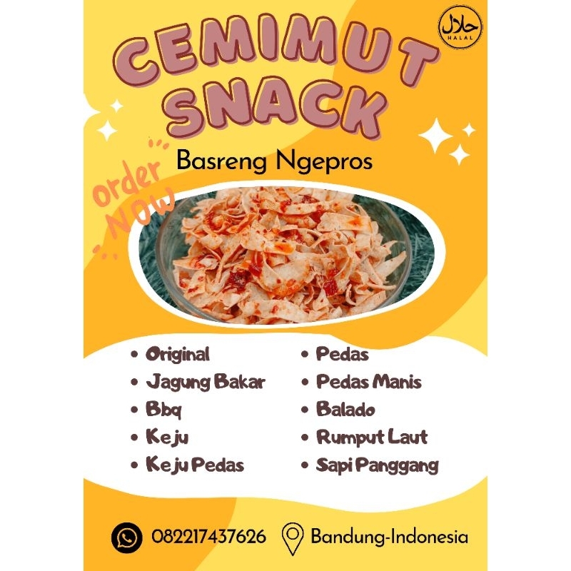 

TERLARIS! CEMILAN KERIPIK BASRENG NGEPROS LIMITED EDITION