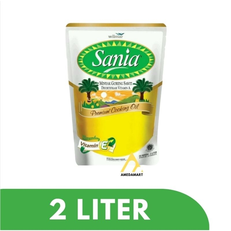 

Sania Premium Minyak Goreng Pouch 2 L