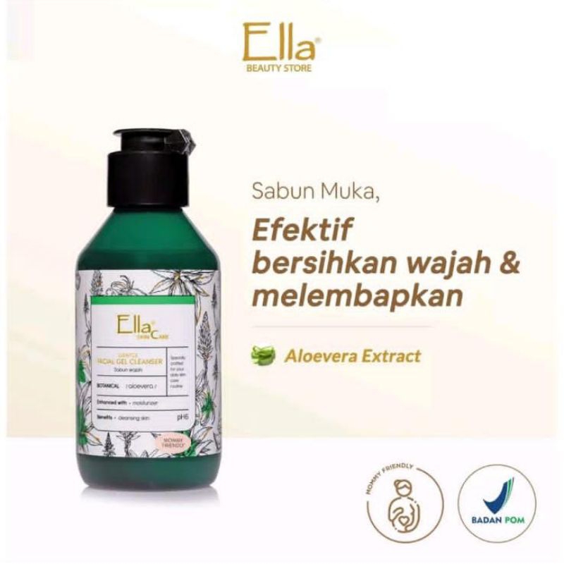 ELLA SKINCARE Sabun Muka Aloe/Facial Wash Kulit Kering Dry Skin Sensitif