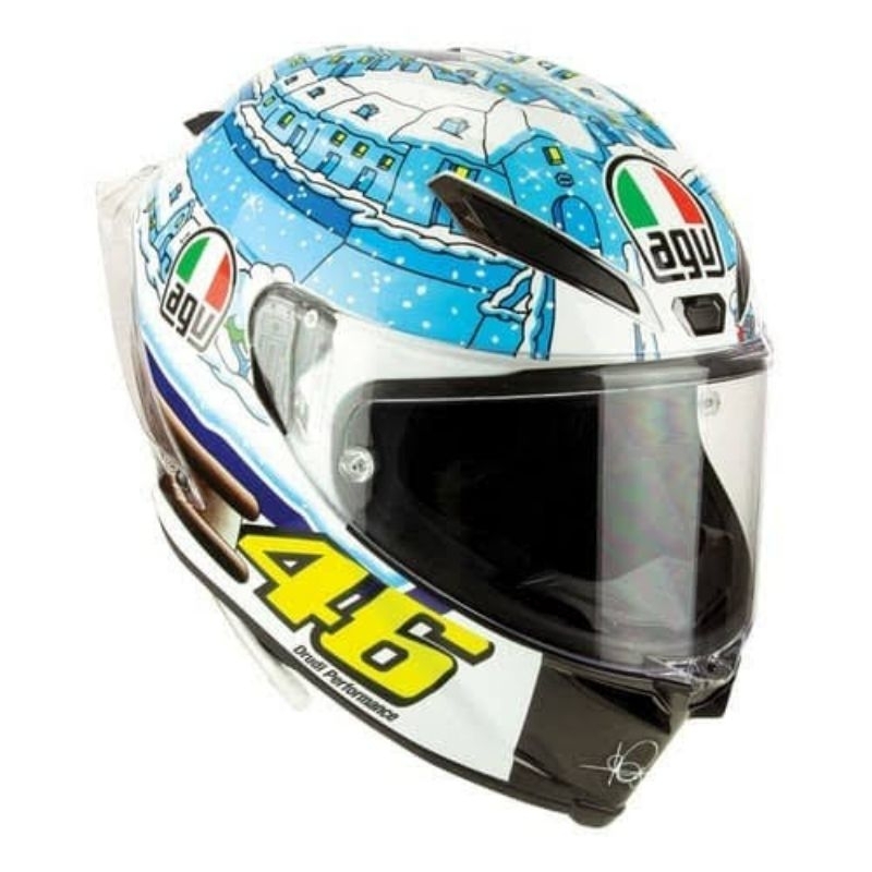 Sale Helm AGV Pista GPR Rossi Winter Test 2017 Tavullia Limited Edition