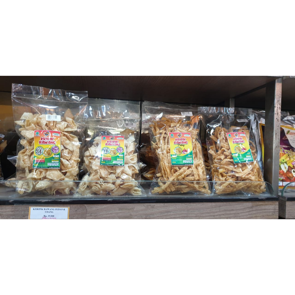 

KERIPIK BAWANG PEDAS, BAWANG UDANG & BAWANG ORIGINAL