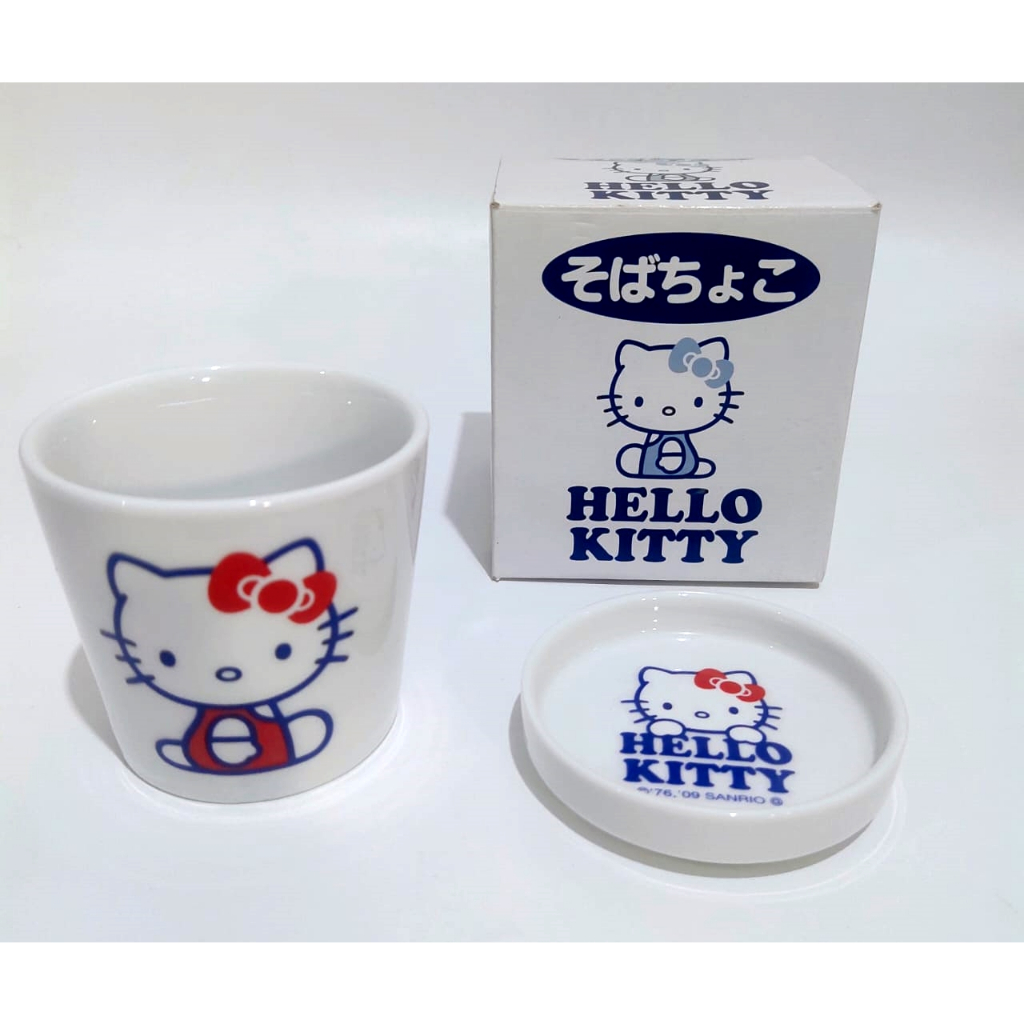 Set Gelas Keramik Hello Kitty Original Sanrio Jepang