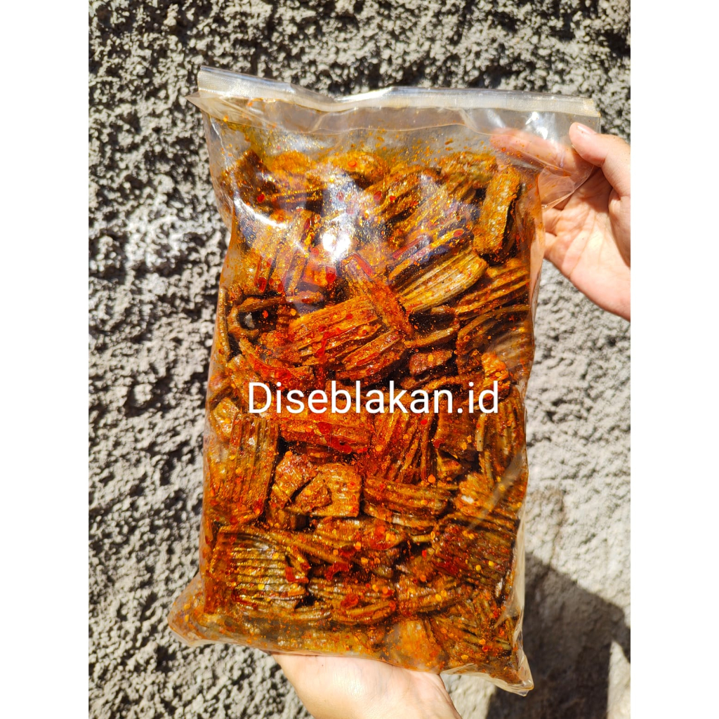 

RK kerupuk jengkol pedas daun jeruk isi 1kg