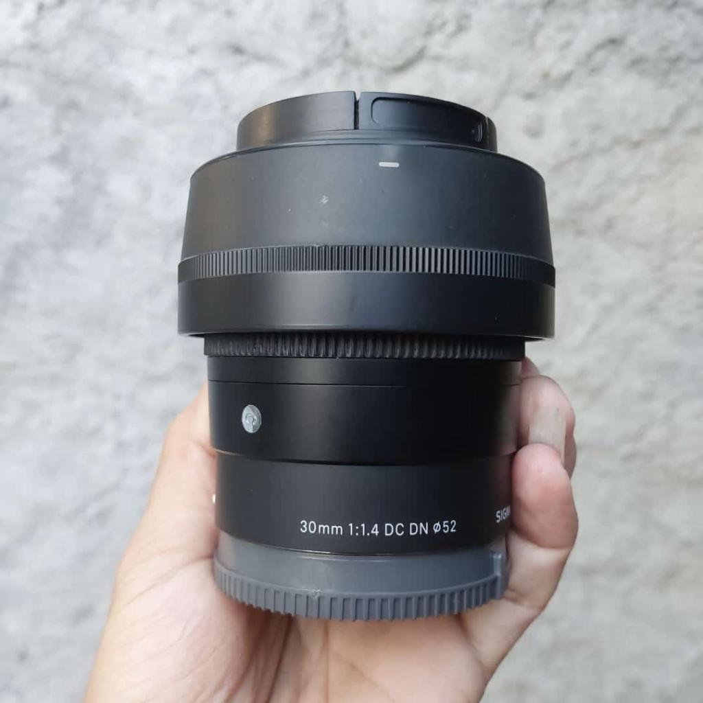 Lensa Sigma 30mm f1.4 Sony E Mount / Lensa Sigma Sony Second Bekas Murah