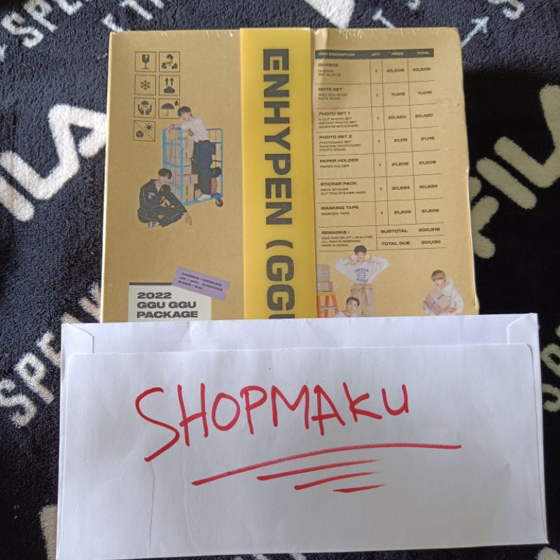 ENHYPEN GGU PACKAGE 2021 (SHARING) & 2022 ) FULLSET SEALED OFFICIALL