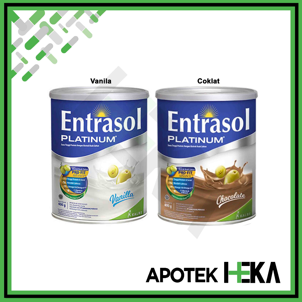 

Entrasol Platinum 400 g - Susu Tinggi Kalsium