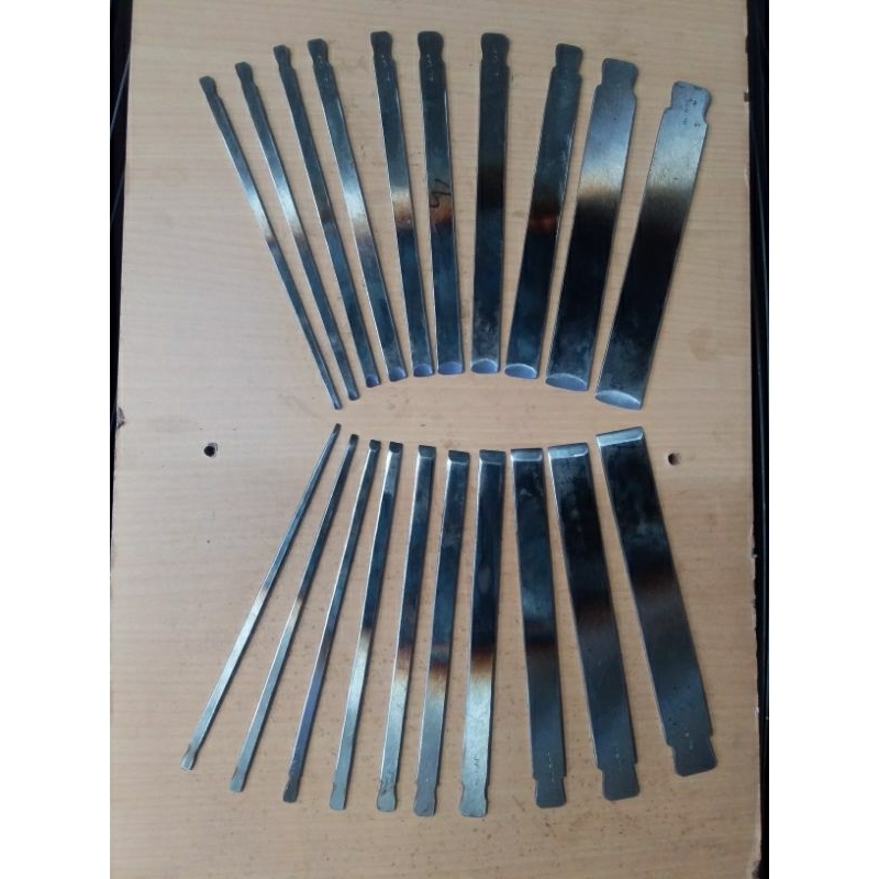 Pahat ukir kayu has jepara pelengkap(sulaman) isi 20pcs